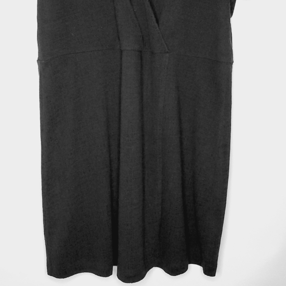 Madewell Cross Front Mini Dress Size 1X Short Sleeve Faux Wrap Office Academia - Picture 3 of 12